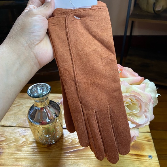 🎀I Am Women’s Winter Gloves Color Rust🎀 - Picture 3 of 4